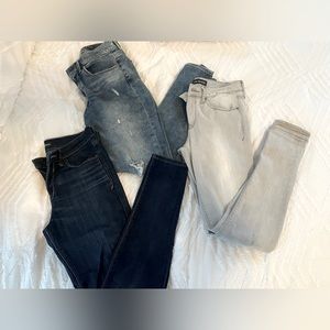 3 pair of express size 4 jean bundle
